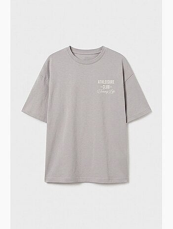 T-shirt in cotone ed elastan tommy