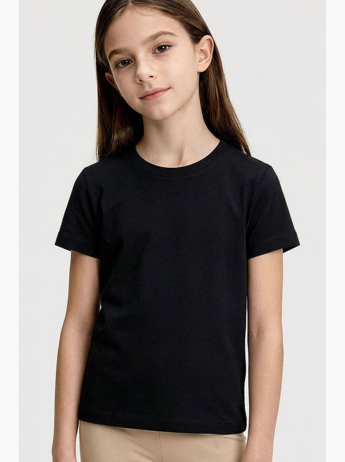 T-shirt in cotone ed elastan tommy - Kiabi T-shirt in cotone ed elastan tommy - Kiabi