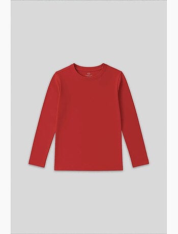 T-shirt in cotone ed elastan tommy