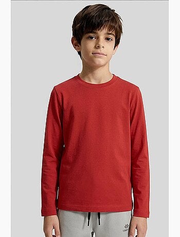 T-shirt in cotone ed elastan tommy