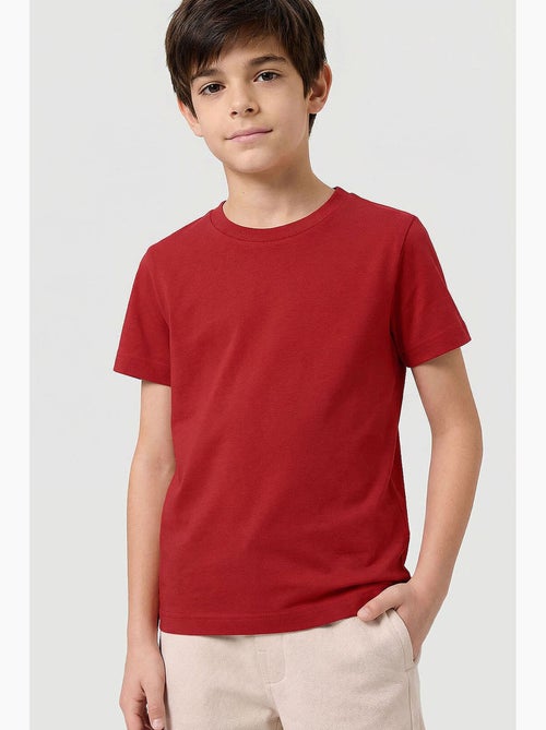 T-shirt in cotone ed elastan tommy - Kiabi T-shirt in cotone ed elastan tommy - Kiabi