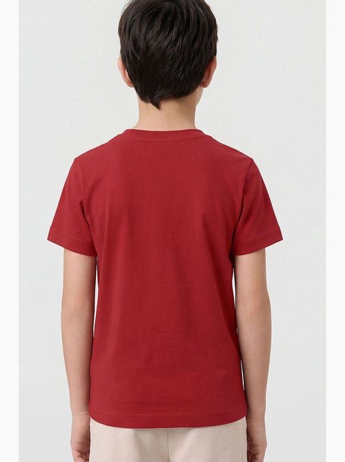 T-shirt in cotone ed elastan tommy - Kiabi T-shirt in cotone ed elastan tommy - Kiabi