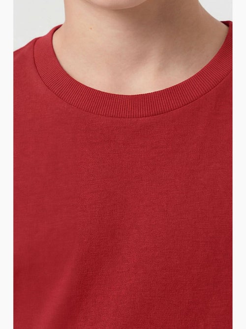 T-shirt in cotone ed elastan tommy - Kiabi T-shirt in cotone ed elastan tommy - Kiabi