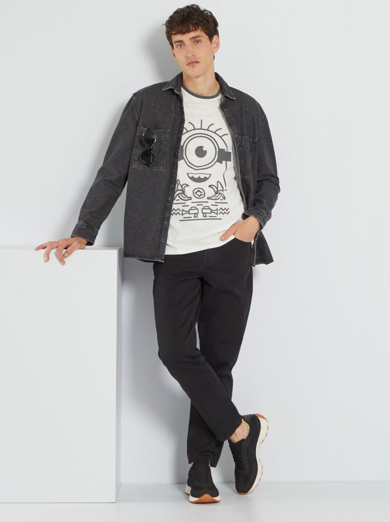 T-shirt in cotone 'I Minions' BIANCO - Kiabi