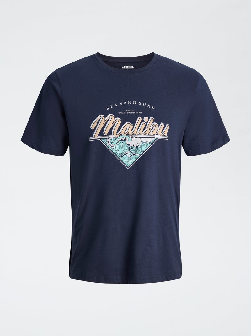 T-shirt in cotone 'JJ Rebel' BLU - Kiabi