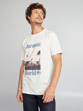 T-shirt in cotone 'Jurassic World'