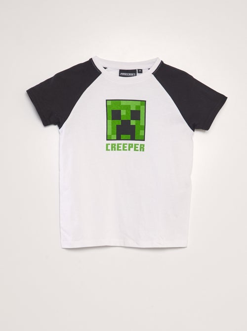 T-shirt in cotone 'Minecraft' - Kiabi