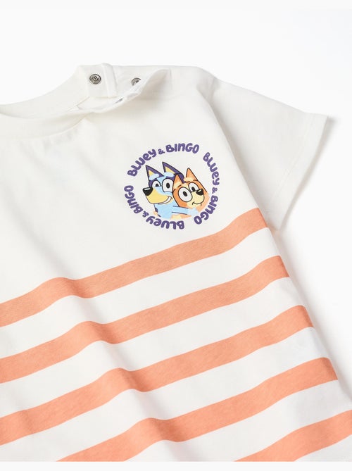T-shirt in cotone + pantaloncini con Bluey - Kiabi