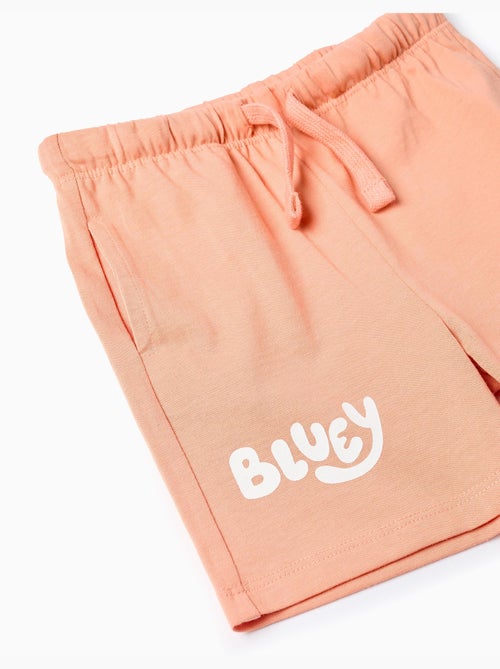T-shirt in cotone + pantaloncini con Bluey - Kiabi