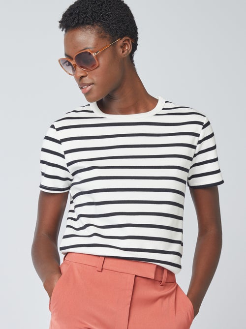 T-shirt in cotone pesante - Kiabi