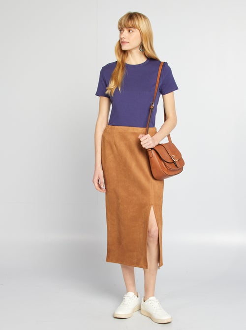 T-shirt in cotone pesante - Kiabi