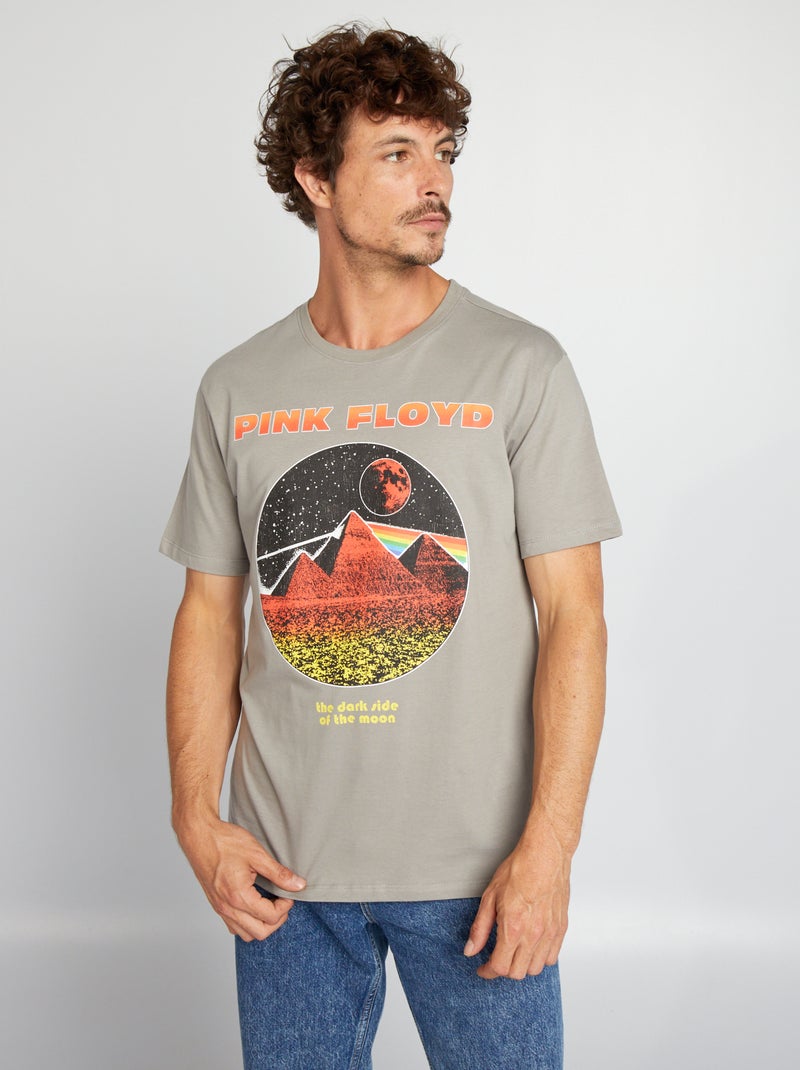 T-shirt in cotone 'Pink Floyd' GRIGIO - Kiabi