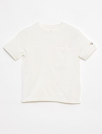 T-shirt in cotone piqué -