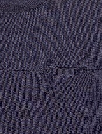 T-shirt in cotone piqué -