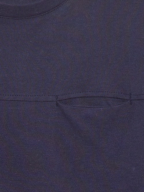 T-shirt in cotone piqué - - Kiabi