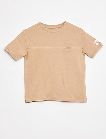 T-shirt in cotone piqué -
