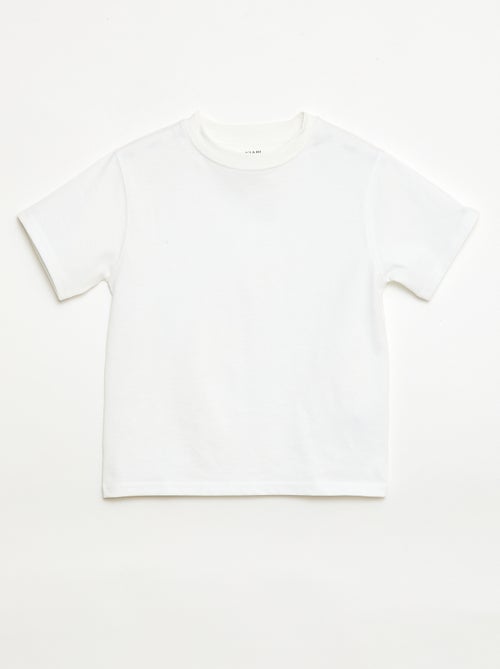 T-shirt in cotone premium - Kiabi