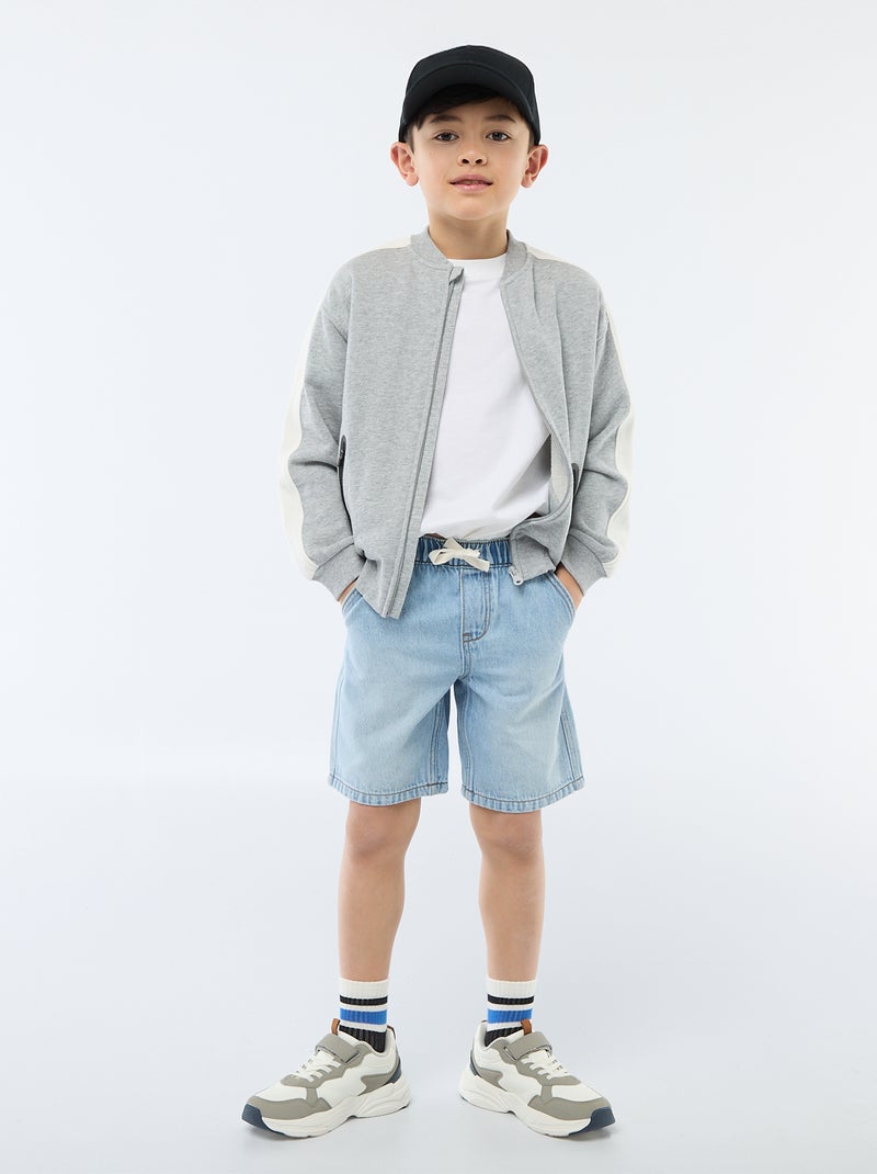 T-shirt in cotone premium Bianco - Kiabi