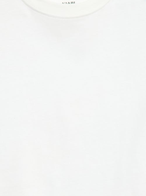 T-shirt in cotone premium - Kiabi