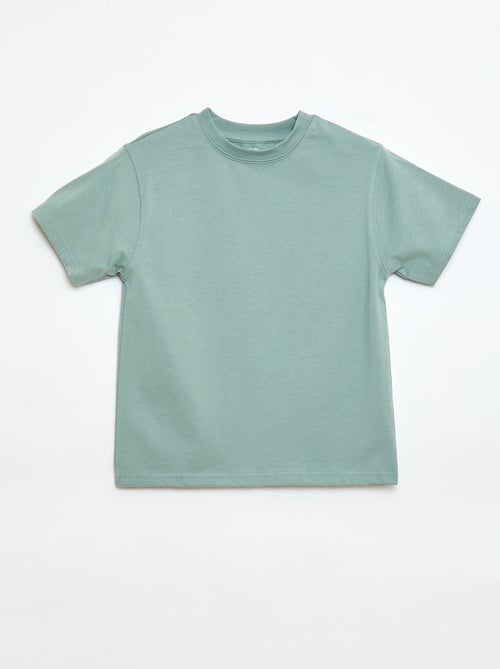 T-shirt in cotone premium - Kiabi