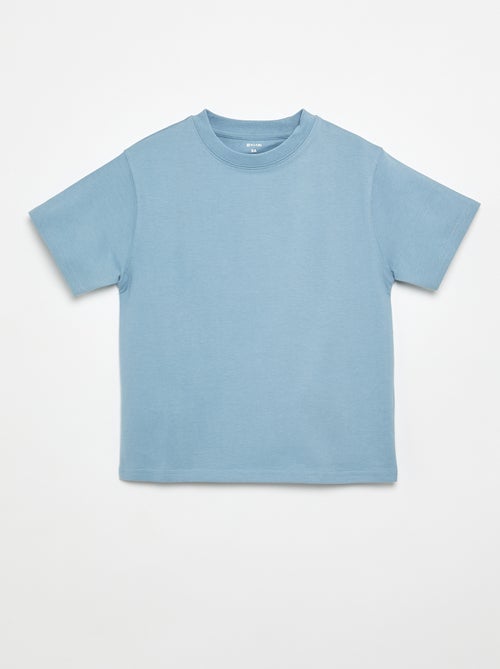 T-shirt in cotone premium - Kiabi