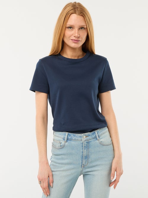 T-shirt in cotone spesso - Kiabi
