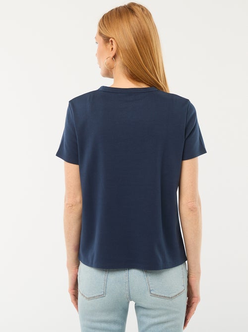 T-shirt in cotone spesso - Kiabi
