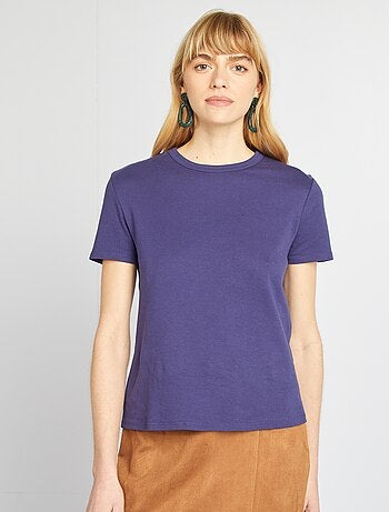 T-shirt in cotone spesso