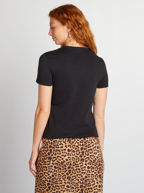 T-shirt in cotone spesso - Kiabi