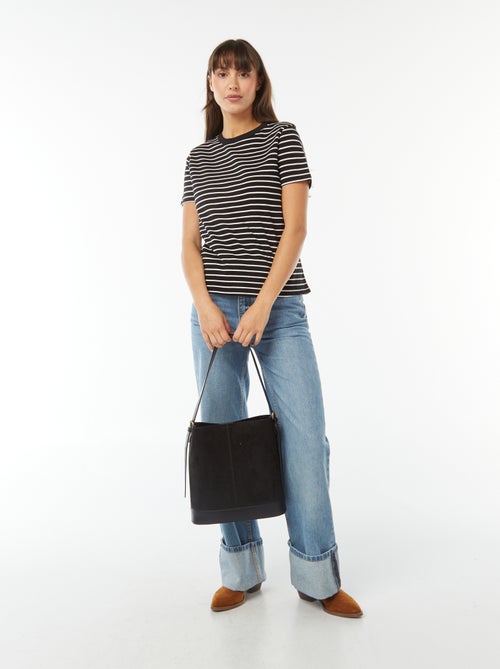 T-shirt in cotone spesso - Kiabi