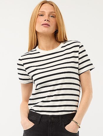 T-shirt in cotone spesso