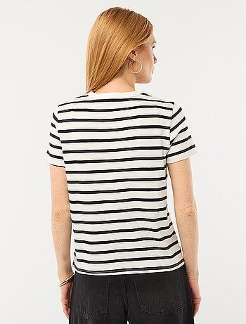 T-shirt in cotone spesso