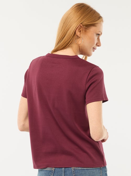T-shirt in cotone spesso - Kiabi