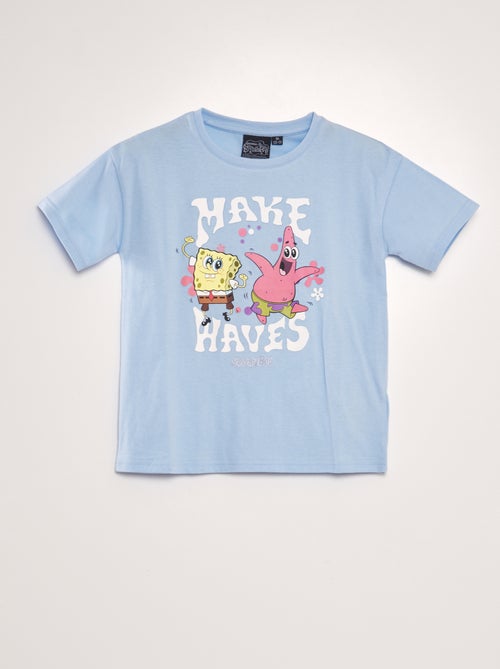 T-shirt in cotone  'SpongeBob' - Kiabi