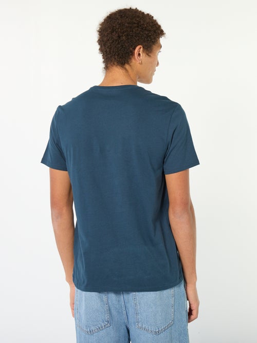 T-shirt in cotone stampato a maniche corte - Kiabi