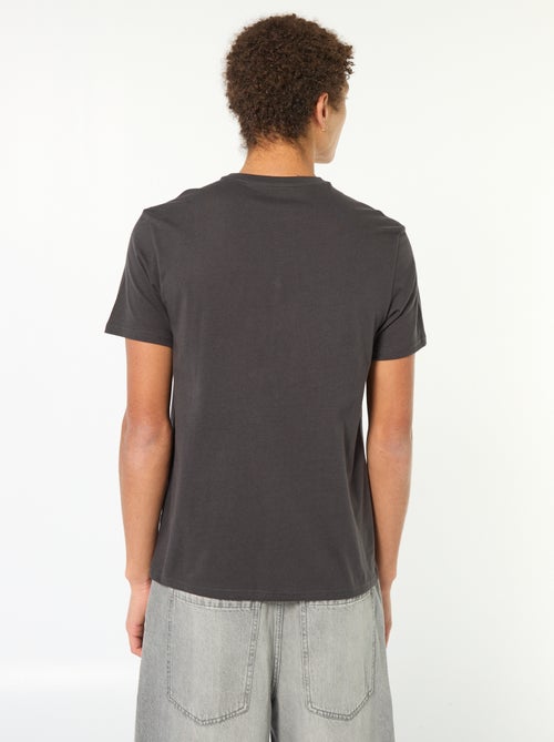 T-shirt in cotone stampato a maniche corte - Kiabi