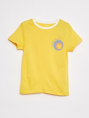 T-shirt in cotone stampato