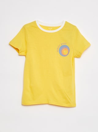 T-shirt in cotone stampato