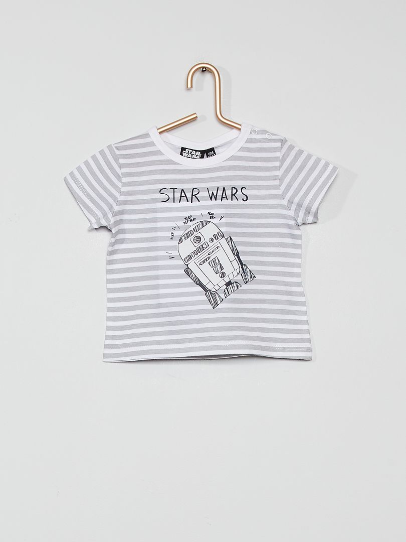 T-shirt in cotone 'Star Wars' grigio - Kiabi