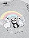     T-shirt in cotone 'unicorno' vista 2
