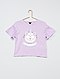     T-shirt in cotone 'unicorno' vista 1
