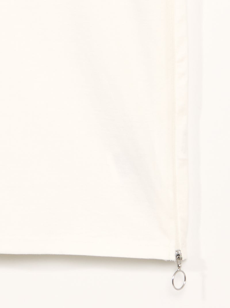 T-shirt in jersey - collezione facile da indossare BIANCO - Kiabi