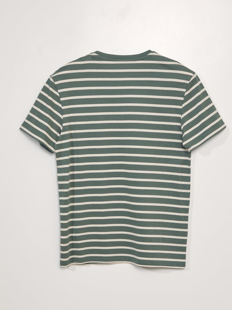 T-shirt in jersey - collezione facile da indossare KAKI - Kiabi