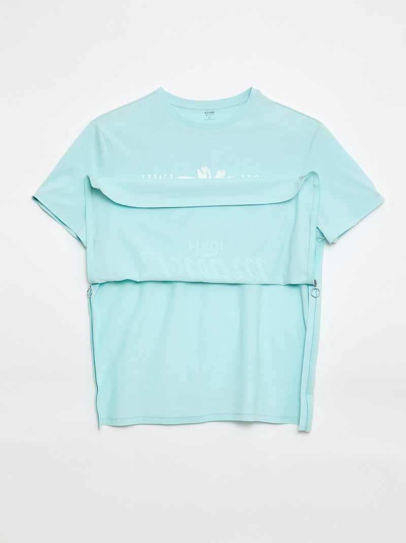 T-shirt in jersey - So Easy Blu - Kiabi