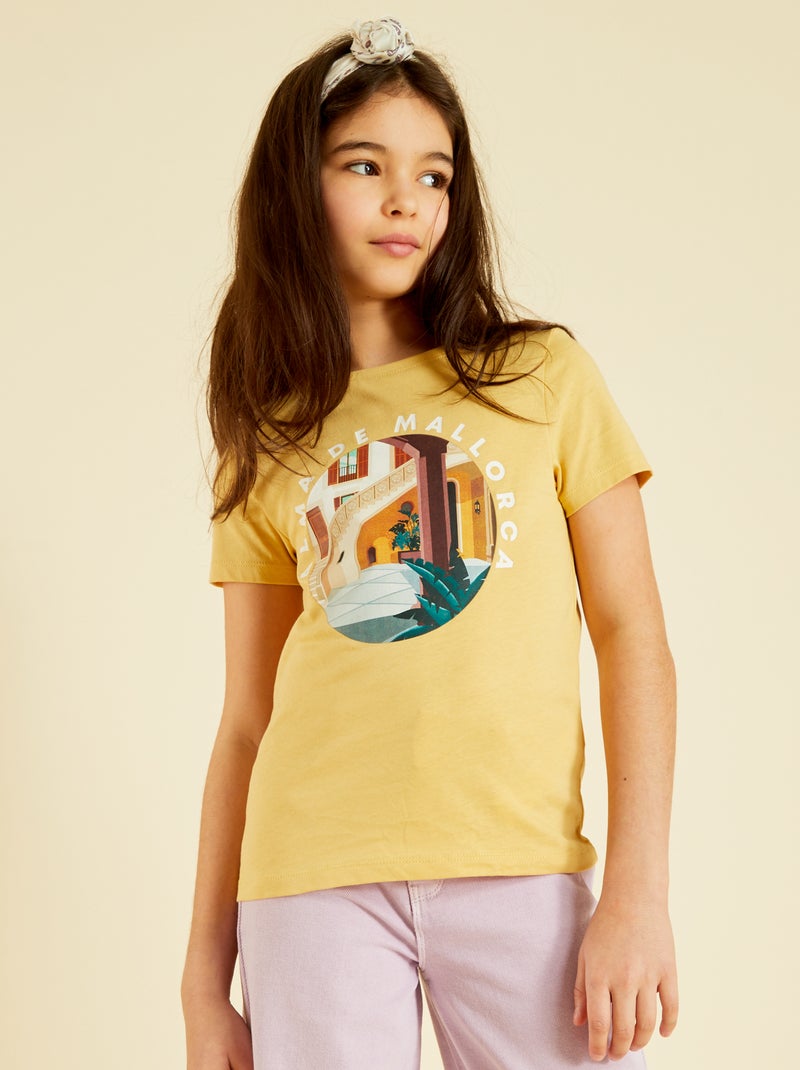 T-shirt in jersey - Unisex BIANCO - Kiabi