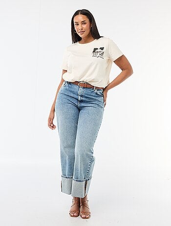 T-shirt in jersey a maniche corte 'Agathe Sorlet x Kiabi' - San Valentino