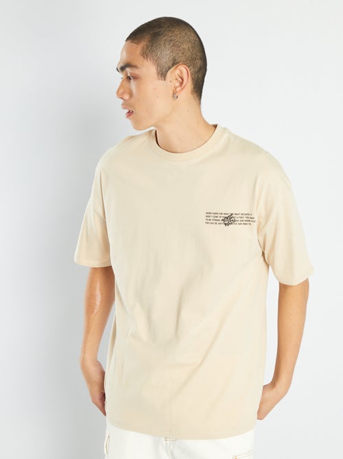 T-shirt in jersey a maniche corte - Kiabi