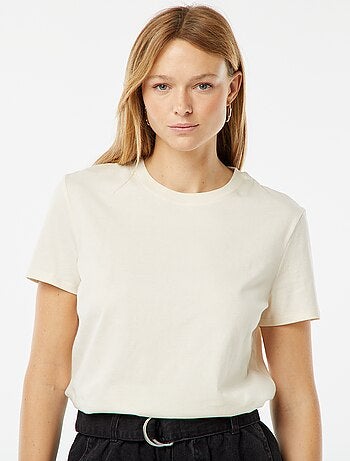 T-shirt in jersey a maniche corte