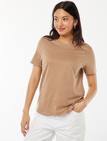 T-shirt in jersey a maniche corte