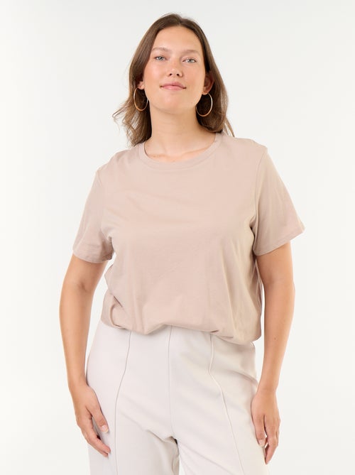 T-shirt in jersey a maniche corte - Kiabi T-shirt in jersey a maniche corte - Kiabi